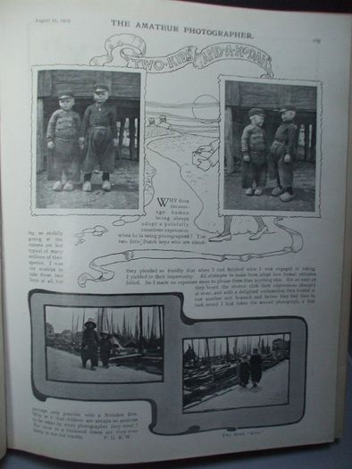 SALE!  THE AMATEUR PHOTOGRAPHER - 1903 - The Popular Illustrated Journal for All Photographers - Volume XXXVIII - July to December 1903