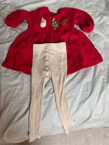 Christmas baby dress