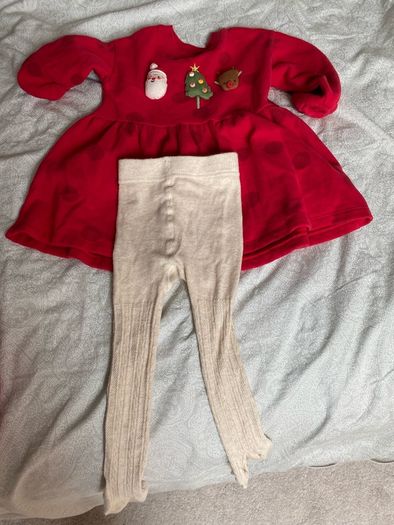 Christmas baby dress