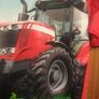 Big Red Massey tractor jersey Image 4