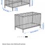 IKEA Cot. 120cm x60cm.  Baby Infant cot bed Image 4