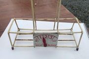 old original  milk bottle  holder