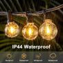 NEW SALE | Festoon Lights Outdoor Mains Powered - 65Ft 20m G40 Garden String Lights with 30+2 Shatterproof LED Bulbs Waterproof for Outside Patio Gazebo Pergola Backyard Image 3