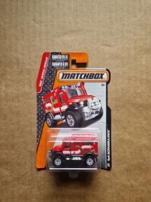 Matchbox Scrambulance 4x4 diecast collectable