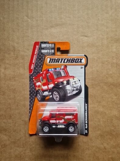 Matchbox Scrambulance 4x4 diecast collectable