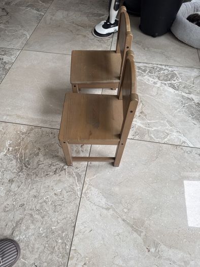 Two IKEA kid chair  free collection