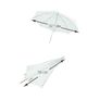 500W 4 Bulb White Umbrella Continuous Lighting Kit Image 5