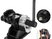 Manual Ring Roller Bender Metal Sheet Roll Bending Rolling Machine 343mm Hand Tubing Bender Steel Ring Roller Bender 3-1/2'' Handle Handheld Hand Crank 3