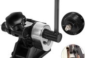 Manual Ring Roller Bender Metal Sheet Roll Bending Rolling Machine 343mm Hand Tubing Bender Steel Ring Roller Bender 3-1/2'' Handle Handheld Hand Crank 3" Ring Bending Tool