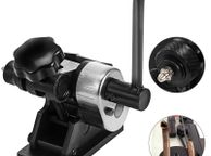 main image for ad Manual Ring Roller Bender Metal Sheet Roll Bending Rolling Machine 343mm Hand Tubing Bender Steel Ring Roller Bender 3-1/2'' Handle Handheld Hand Crank 3" Ring Bending Tool