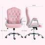 velvet Office chair, reclining backrest, height-adjustable Image 2