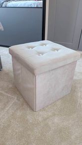soft bedroom storage box