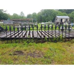 Railing 4 Wrought Iron Wall Dark KAS15