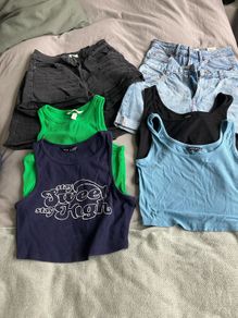 Shorts +tops