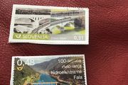 2 stamps from Slovenia