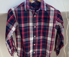 Boys Tommy Hilfiger Check Shirt 12-14