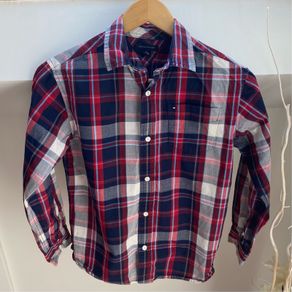 Boys Tommy Hilfiger Check Shirt 12-14