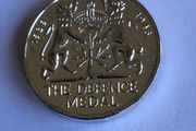 Genuine British Ww2 Miniature - The Defence Medal