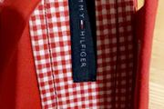 Brand new Tommy Hilfiger red wedge heel