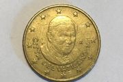 Vatican 50 Cent Coin 2011