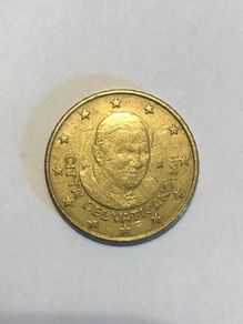 Vatican 50 Cent Coin 2011