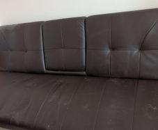 Sofa bed for sale leatherette