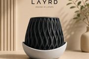 Modern 3D Printed Decorative Plant Pot