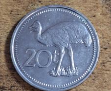 Papua New Guinea 1975, 20 Toea Coin - free standard postage