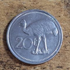 Papua New Guinea 1975, 20 Toea Coin - free standard postage