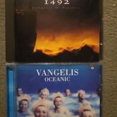 Vangelis CDs. 2 albums Collection: 1492. Conquest Of Paradise / Oceanic.