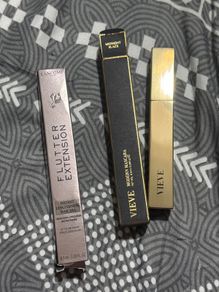 Lancome and Vieve muse mascara