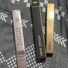 Lancome and Vieve muse mascara