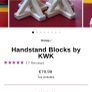 Gymnastics Handstand Blocks 26cm Image 5