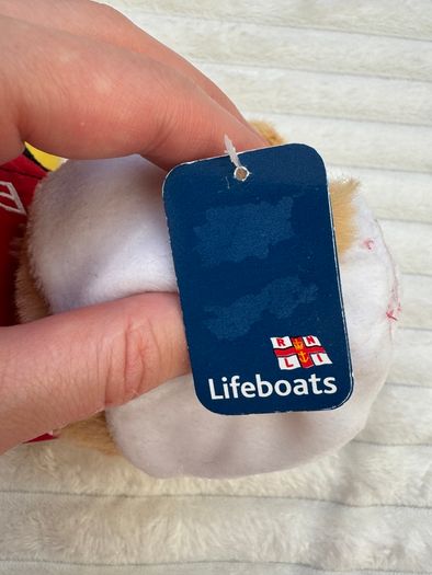 RNLI Life Boat Bear Plush Royal National Lifeboat Institution approx. 32 cm. Please see photos