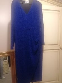 J'aime la Vie royal blue dress uk14