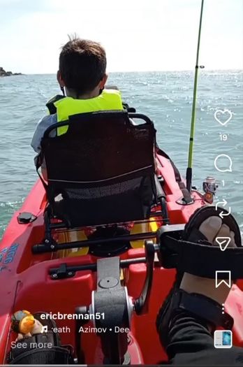 Double pedal kayak