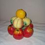Vintage ceramic fruit centerpiece Image 3