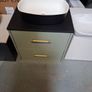 Hib 600 Sage unit marble top and bowl Image 5