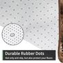 Lemon Rugs Living Room 160x230cm, Coffee Area Rugs for Bedroom, Washable Anti Slip Extra Large Shaggy Soft Rug Fluffy Modern Floor Carpets Mat Beside Carpet for Kids Living Room Image 4