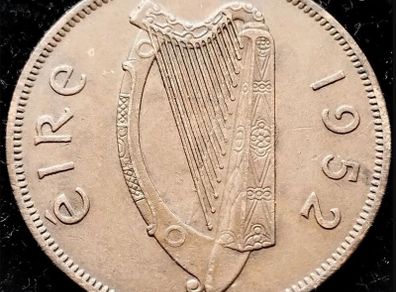 [#67] - Ireland 1952 | Irish 1d | One Penny | KM.11 | High Grade