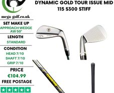 Callaway Apex MB 21 Wedge Aw 50 Degree / Dynamic Gold Tour Issue Mid 115 S300 Stiff