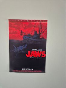Jaws Canvas Poster