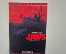 Jaws Canvas Poster
