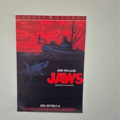 Jaws Canvas Poster