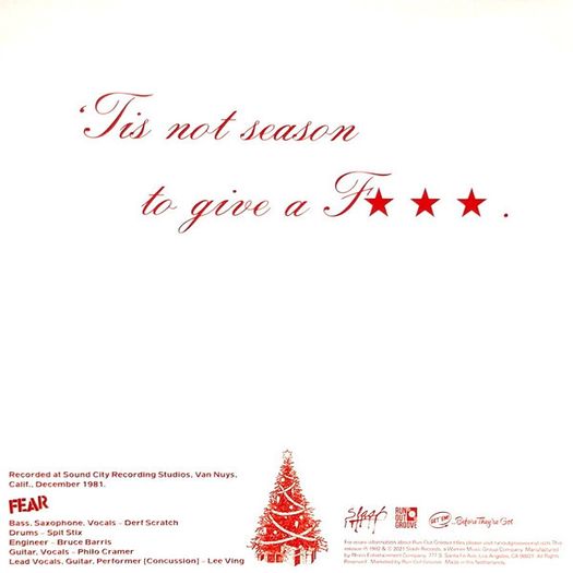 Fear - The Record (LP, Album, RSD, RE, Whi + 7", Single, RE, Red)