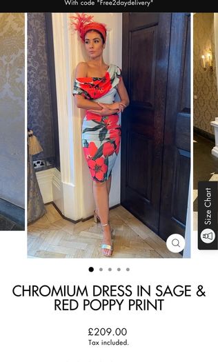 floral atom label midi dress