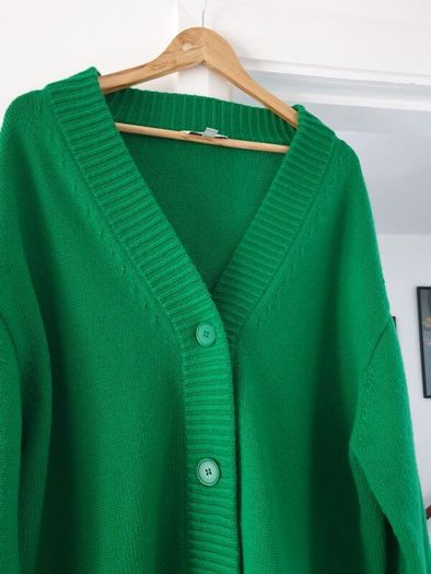 Cos Wool Cardigan Size Large