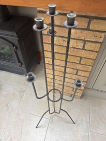 Wrought Iron Celtic Candle Holder