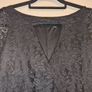 gorgeous black lace floral midi dress from Boohoo Image 3