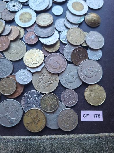 A Lot of 600+ grams of coins from Worldwide#6